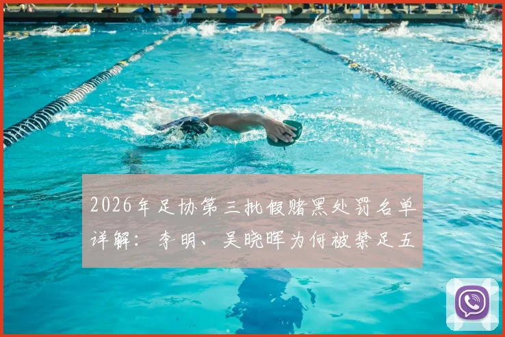 2026年足协第三批假赌黑处罚名单详解：李明、吴晓晖为何被禁足五年，涉事俱乐部与行业整顿路径分析